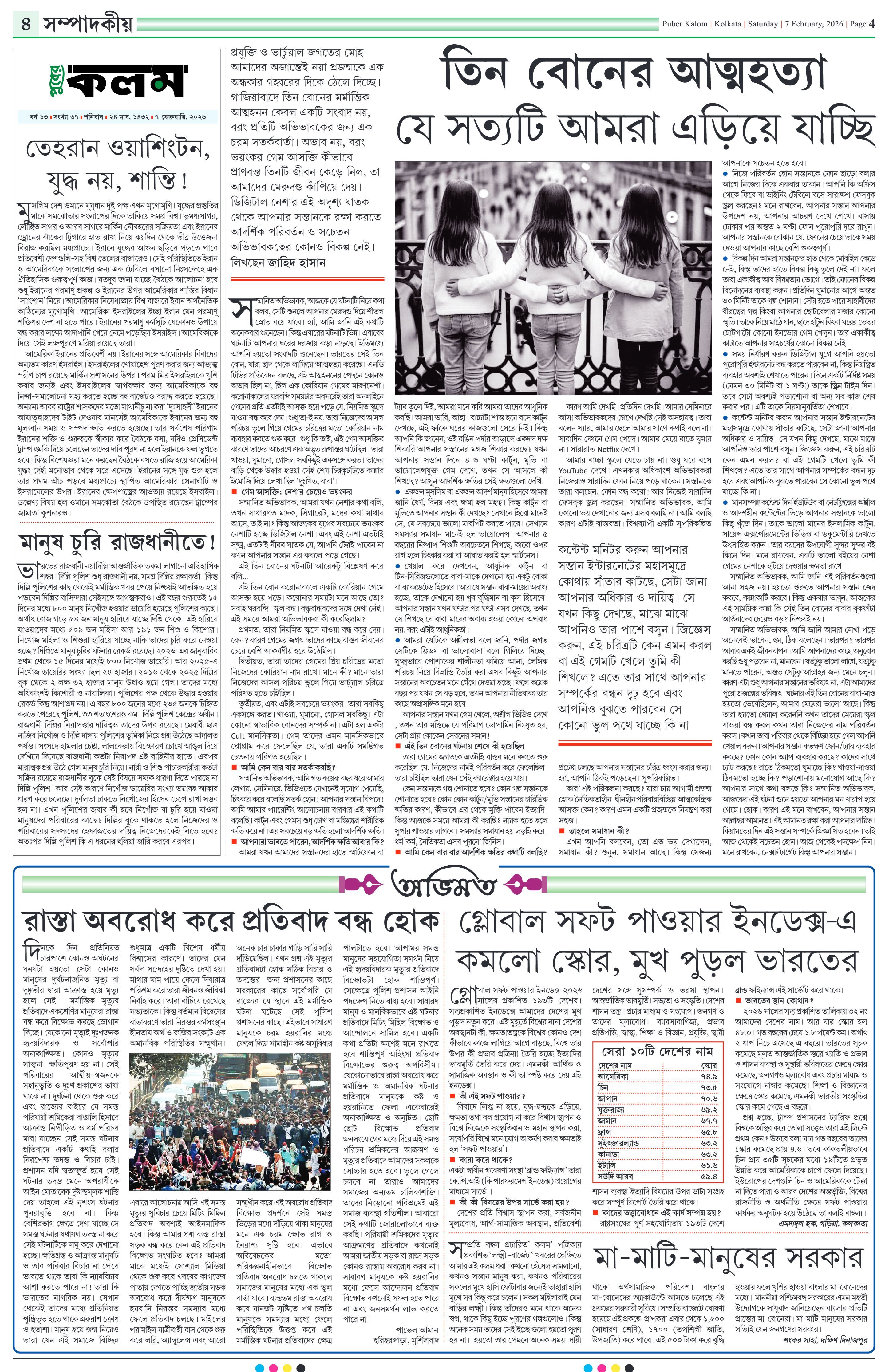 Puber Kalom 7th February 2026 | Puber Kalom